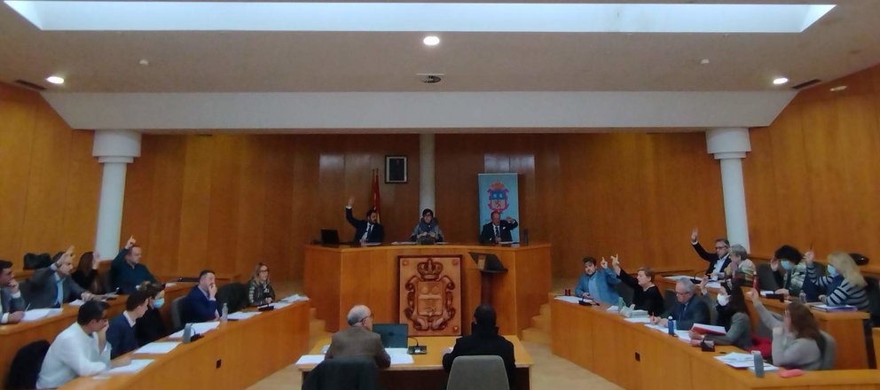 Pleno ordinario en el Ayuntamiento de San Andrés