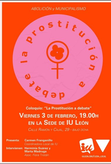 Jornada debate prostitución y municipalismo