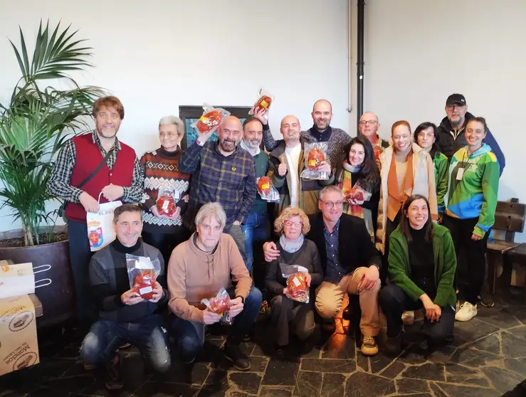 Foto de Familia de los Ganadores de la 15 Edici&oacute;n de la Ciberbotillada
