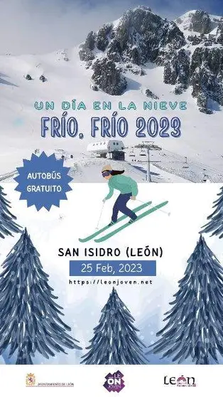 Cartel de la actividad 'Fr&iacute;o, fr&iacute;o, un d&iacute;a en la nieve'