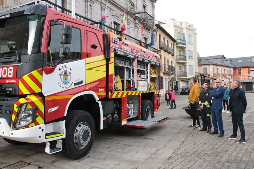 Nuevo Cami&oacute;n de Bomberos Ponferrada