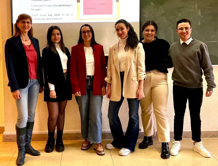 Ana I. Moreno, Estela Celada Fern&aacute;ndez, Elena Guti&eacute;rrez Velilla, Julia Mar&iacute;a Izquierdo Lorenzana, Marina Torre G&oacute;mez y Daniel Prieto P&eacute;rez