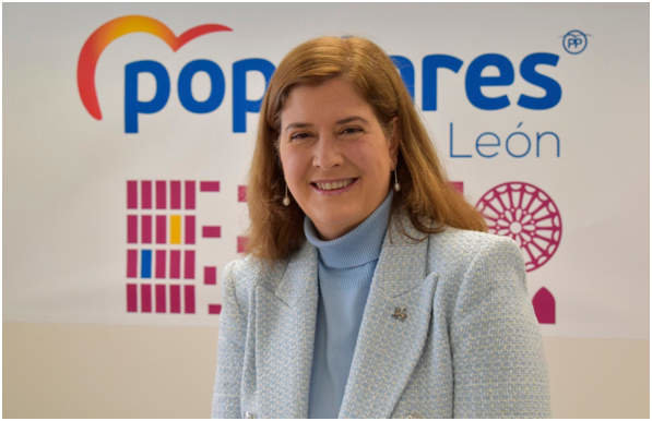 La portavoz del Grupo Municipal del Partido Popular y candidata a la Alcaldía de León, Margarita Torres