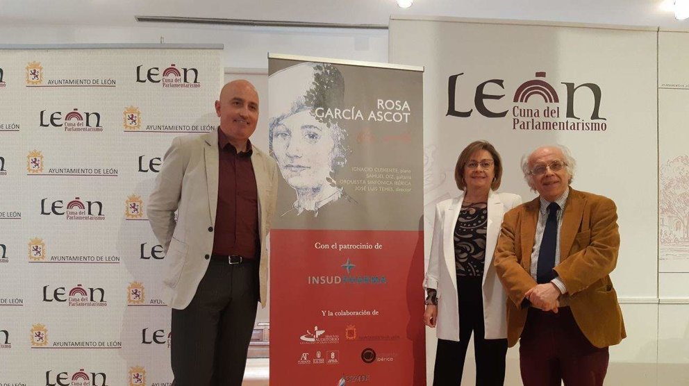Presentación disco Rosa María Ascot en León