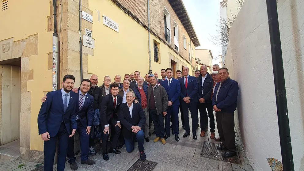 El Ayuntamiento de Le&oacute;n dedica una calle a la Cofrad&iacute;a Nuestro Se&ntilde;or de la Redenci&oacute;n