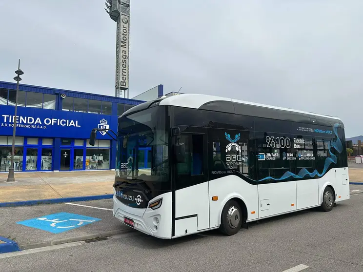 Autob&uacute;s 100% el&eacute;ctrico Ponferrada