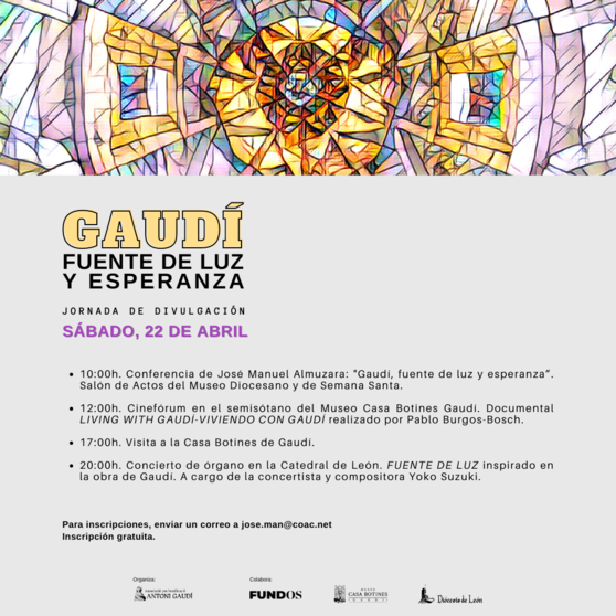 Programa Gaudi fuente de luz y de esperanza