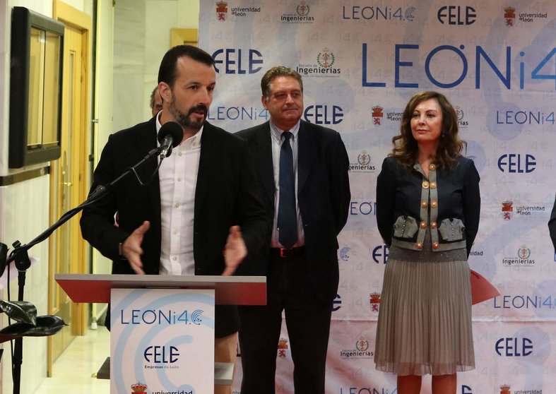 Óscar F. Rodríguez Ordás durante la última Expo Leóni4