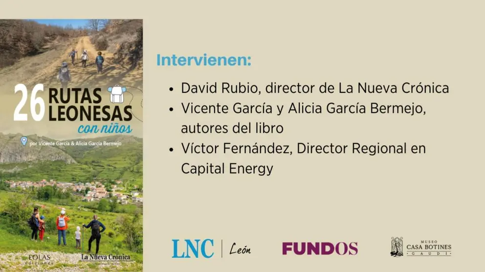 Casa Botines presenta este jueves '26 rutas leonesas para ir con ni&ntilde;os'