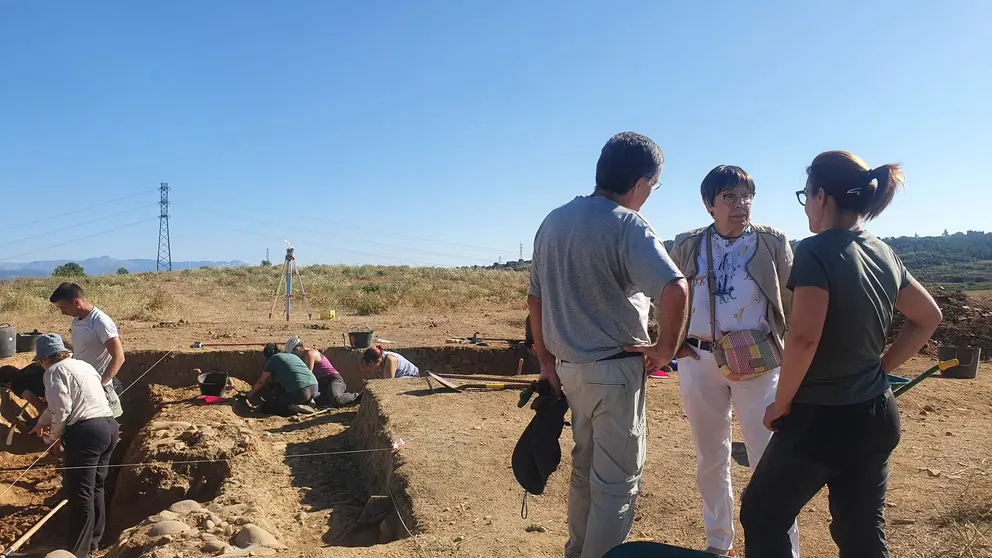 Castro de los Jud&iacute;os excavaciones de la Universidad de Le&oacute;n