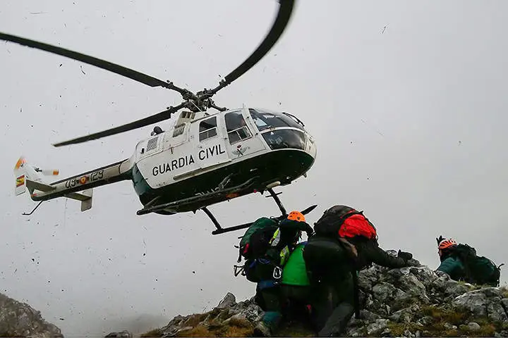 Foto archivo Rescate Guardia Civil