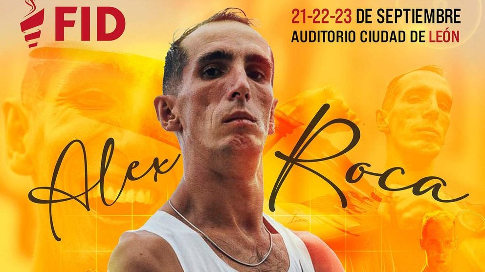 El atleta Alex Roca dirigirá un entrenamiento por el centro histórico de León