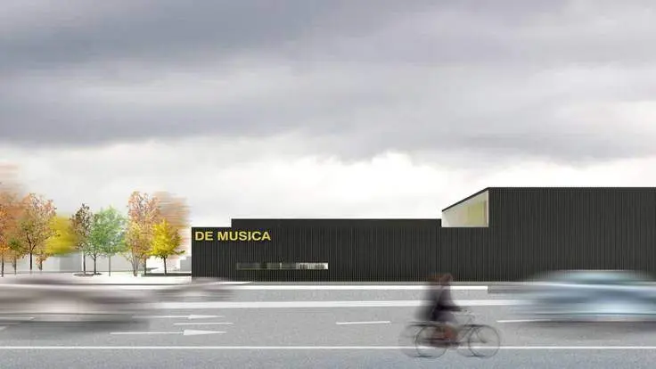 Maqueta Conservatorio de M&uacute;sica Le&oacute;n