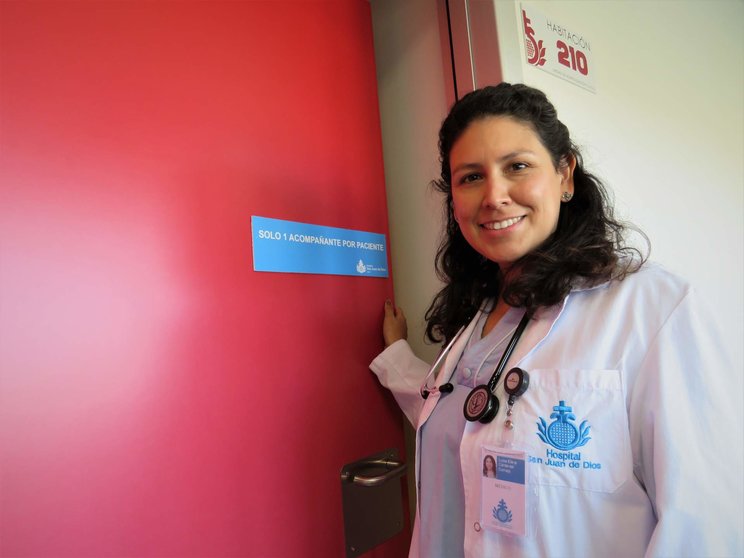 Doctora Luisa Cárdenas, especialista de Geriatría y Cuidados Paliativos del Hospital San Juan de Dios de León,