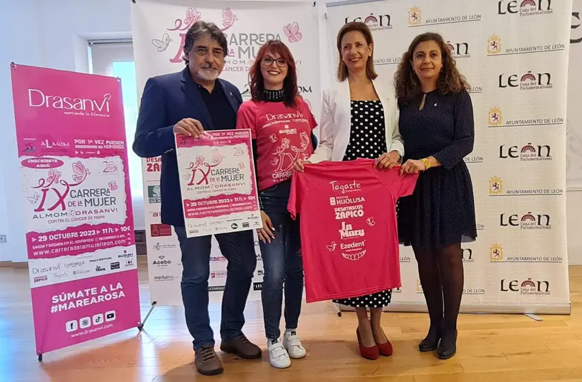 El Ayuntamiento de Le&oacute;n Promueve la IX Carrera de la Mujer Contra el C&aacute;ncer de Mama