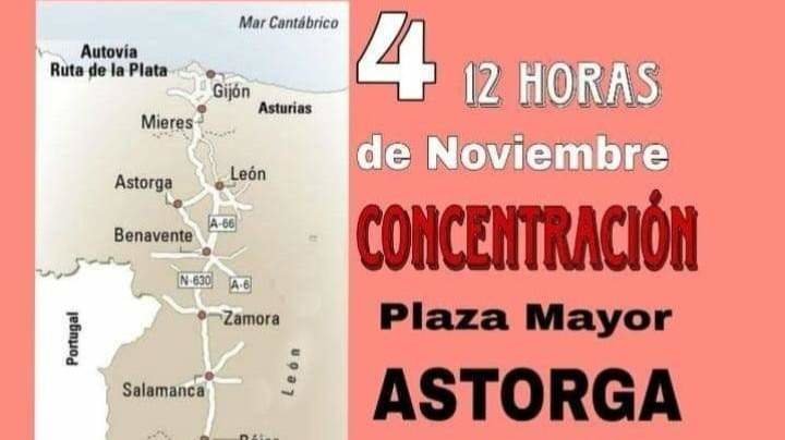 Estaremos el próximo sábado 4 de noviembre a las 12h. en la Plaza Mayor de Astorga.