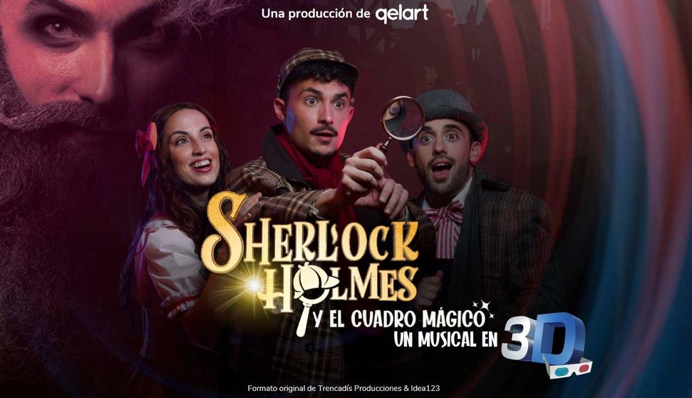 Teatro familiar en el Auditorio Ciudad de León con Sherlock Holmes y el cuadro mágico