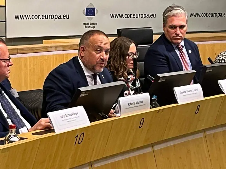 Courel en Bruselas