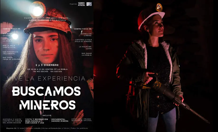 Museo Mina Escuela Virgen del Buen Suceso y evento Sangre Minera
