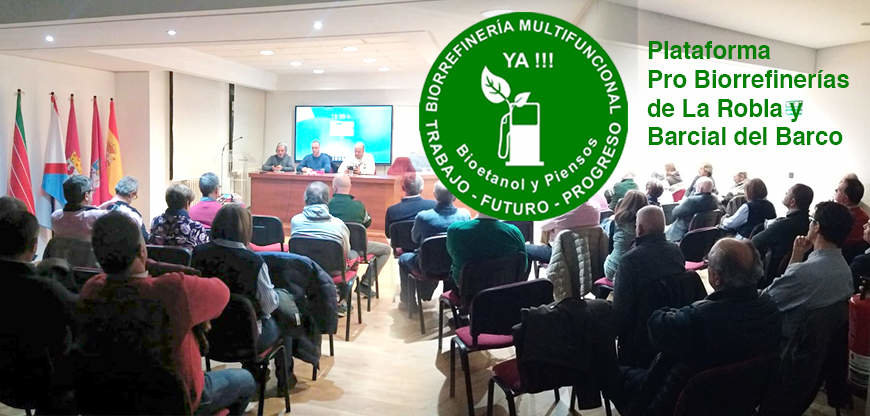 Asamblea 14 de diciembre de 2023, Plataforma Pro Biorrefinería (Salón actos UPL León)