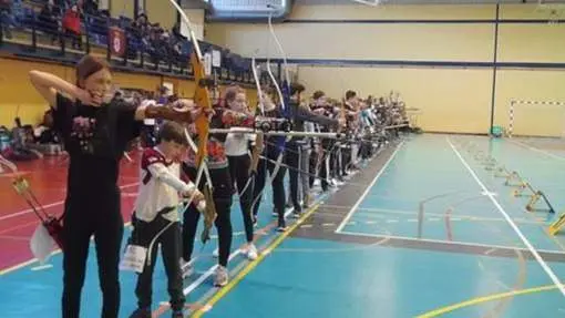 Tiro con arco Le&oacute;n