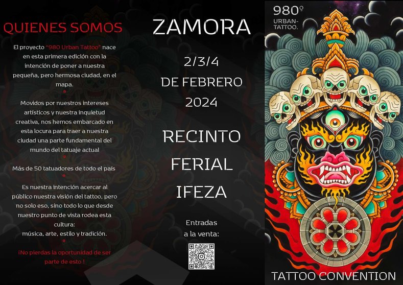 Zamora se entregará por completo al "980º Urban Tattoo", un evento que fusionará la esencia del tatuaje, la música y el arte en un mismo escenario.