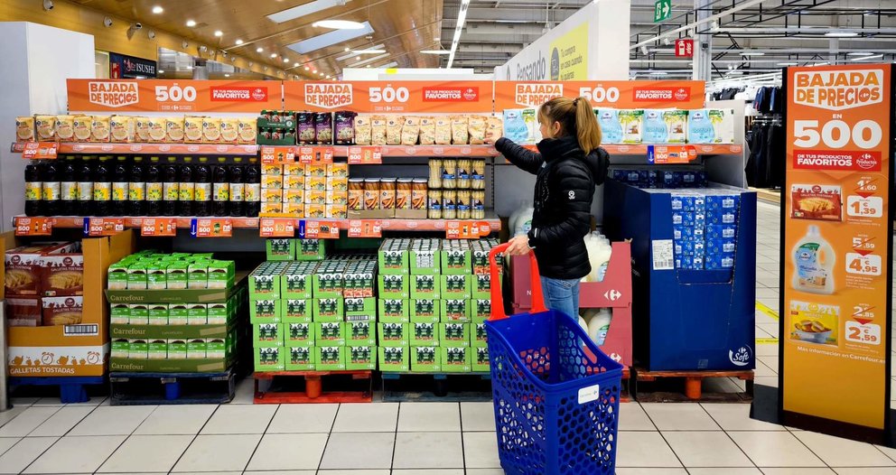 Bajada precio 500 productos Carrefour en León