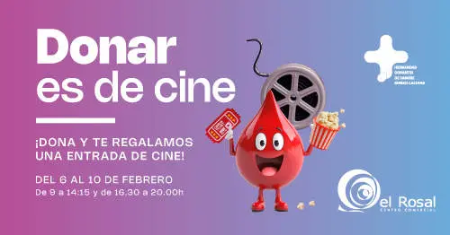 Donar es de cine