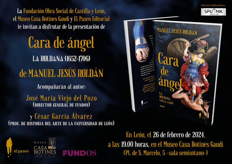 Manuel Jesús Roldán Revela la Fascinante Vida de 'La Roldana' en su Nuevo Libro 'Cara de Ángel' en Casa Botines