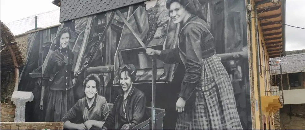 Homenaje a las Mujeres del Carb&oacute;n en Ig&uuml;e&ntilde;a