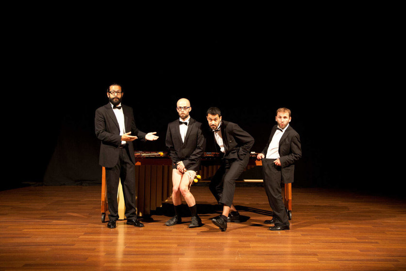 "Concierto Singular" de Píscore en Ponferrada. Cuatro talentosos músicos desafiarán los límites de la música con 16 baquetas y una única marimba