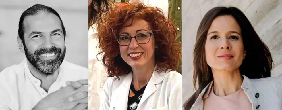 Jos&eacute; Edelstein, Conchi Lillo y Beatriz Robles