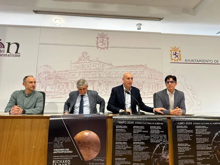 Le&oacute;n acoge una exposici&oacute;n de Richard Le Manz que analiza la crisis clim&aacute;tica desde el arte