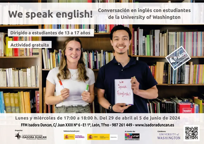 Practica ingl&eacute;s en Isadora Duncan