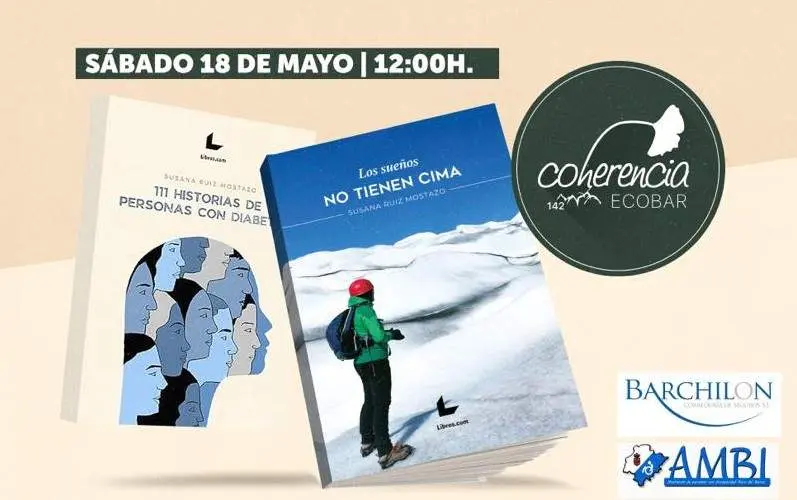 Presentaci&oacute;n de los libros Los sue&ntilde;os no tienen cima y 111 historias de personas con diabetes