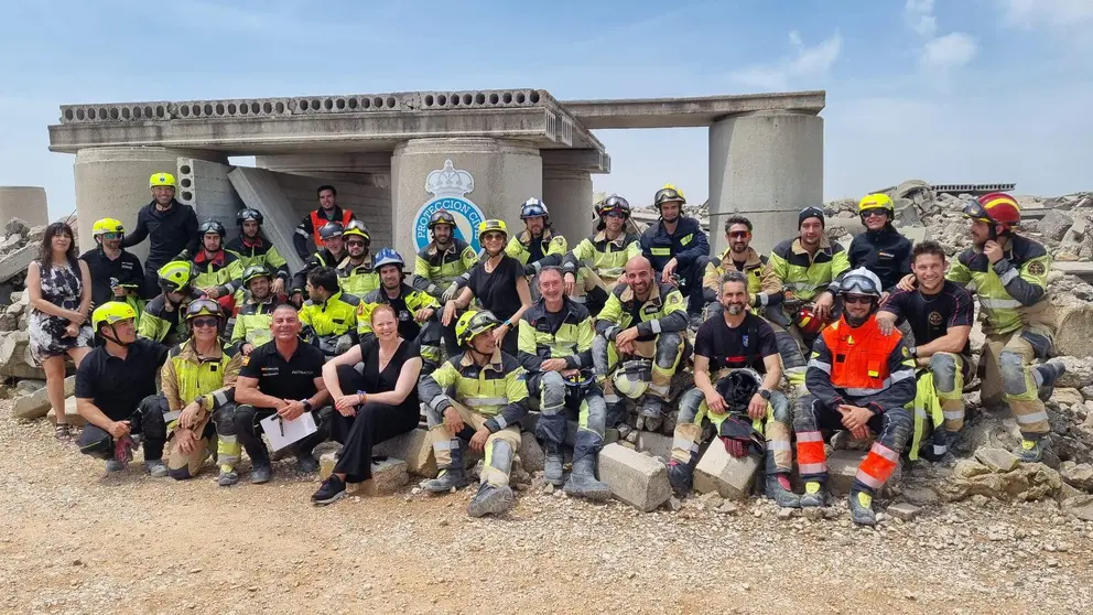 Bomberos de Castilla y Le&oacute;n Participan en Curso Avanzado de Rescate y Salvamento
