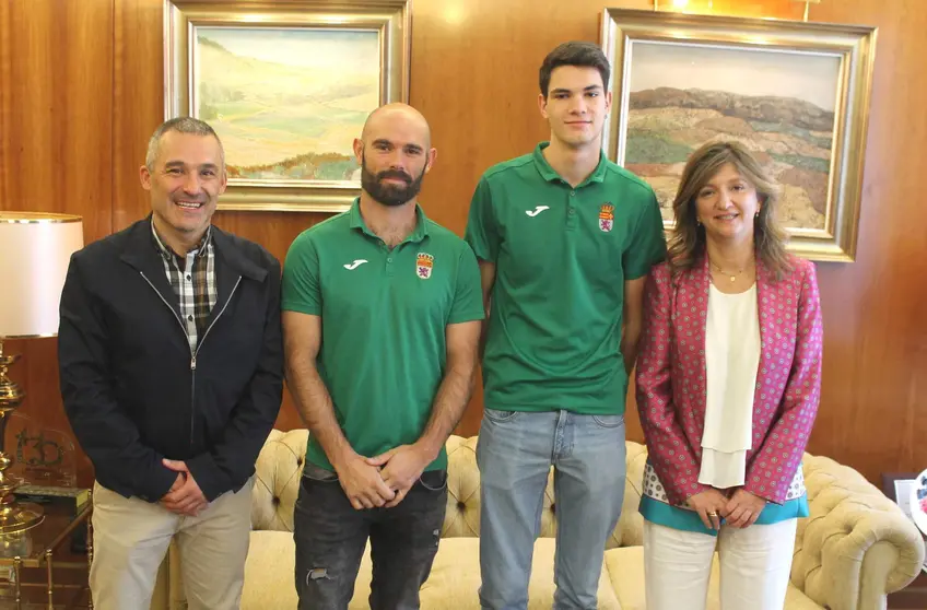 Diego Soto, Eduardo Mart&iacute;nez, Ra&uacute;l Matilla y Nuria Gonz&aacute;lez