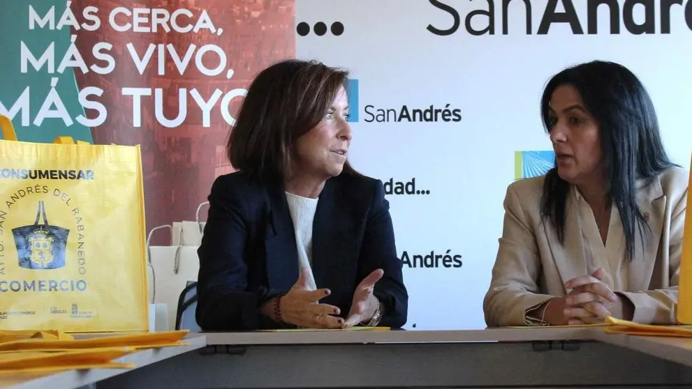 Presentaci&oacute;n en San Andr&eacute;s del Rabanedo de la campa&ntilde;a de apoyo al comercio local