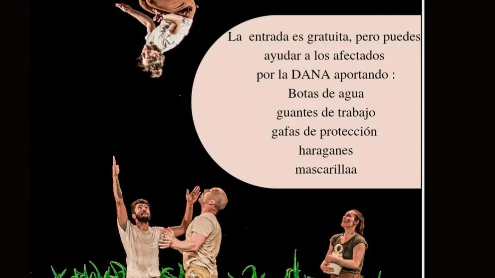 Miguel Barreto presenta su espect&aacute;culo "Arr&oacute;s" en la ULE con una campa&ntilde;a solidaria para las v&iacute;ctimas de la DANA