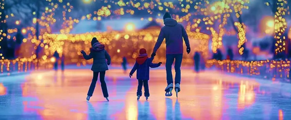 La Pista de Hielo de Espacio Le&oacute;n Inaugura las Actividades Navide&ntilde;as en Le&oacute;n
