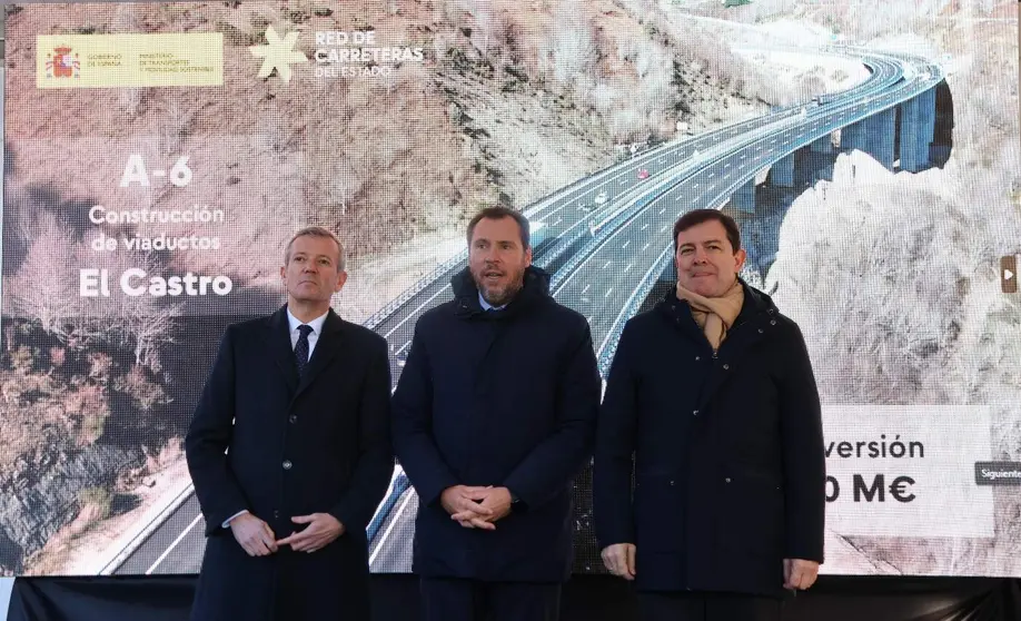 Apertura de los nuevos viaductos de El Castro en la A-6, recuperando una conexi&oacute;n clave entre Galicia y Castilla y Le&oacute;n