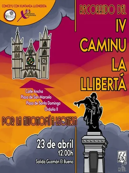 Conceyu aplaza el 4&ordm; Caminu la Llibert&aacute;