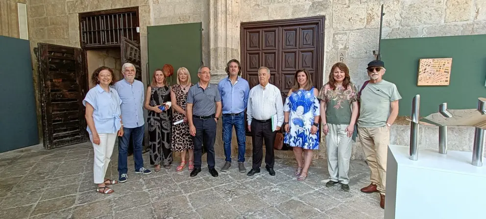 Asistieron a la inauguracion la junta directiva de Thield&oacute;n y artistas de Le&oacute;n