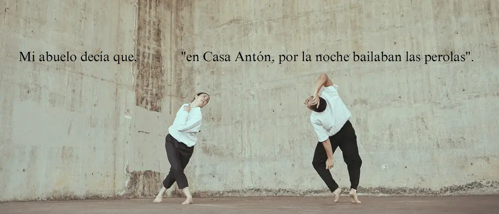 Laura L&oacute;pez Mu&ntilde;&oacute;z y Pablo P&eacute;rez Alonso. &lsquo;Bailaban las perolas&rsquo;.