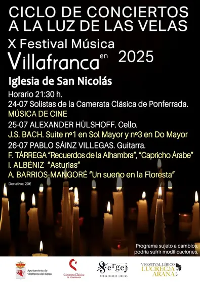 X Festival M&uacute;sica en Villafranca