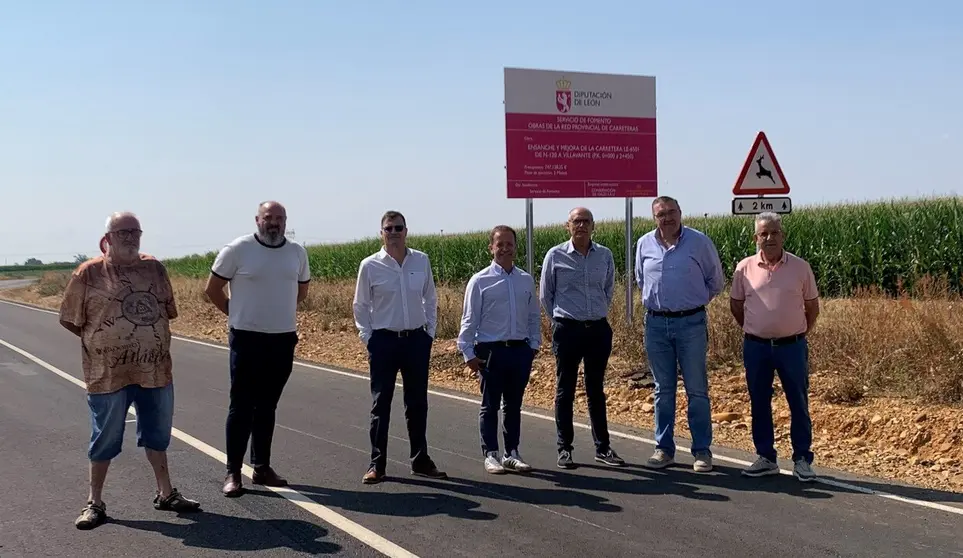 La Diputaci&oacute;n de Le&oacute;n invierte 750.000 euros en la mejora de la carretera de Villavante