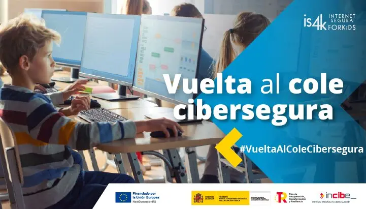 INCIBE lanza &ldquo;Vuelta al cole cibersegura 2025&rdquo; para docentes y familias