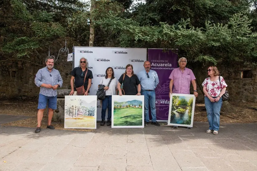 Premiados II Certamen de Acuarela de la Fundaci&oacute;n MonteLe&oacute;n reuni&oacute; en Babia y Luna