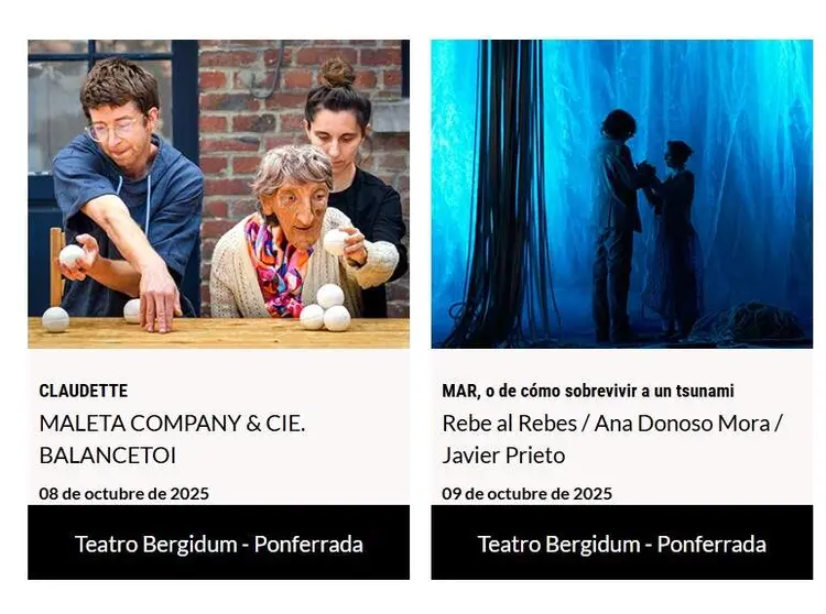 Dos espect&aacute;culos de &ldquo;Circo a Escena&rdquo; llegan a Ponferrada en octubre