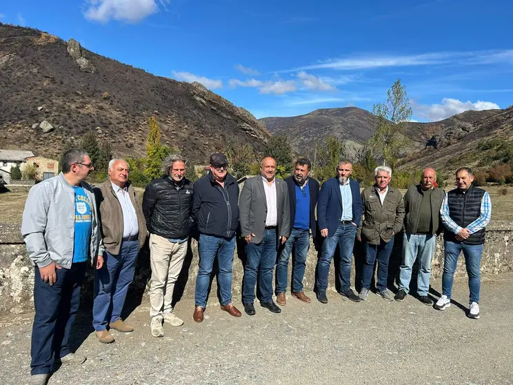 Reuni&oacute;n Mancomunidad Municipios de Ria&ntilde;o con presidente de la Diputaci&oacute;n